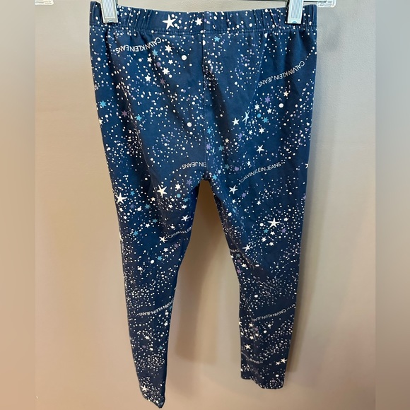 CALVIN KLEIN | Girls Size Large Star Leggings - Picture 4 of 4